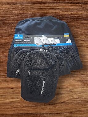 Eagle Creek Cube Set - Black Packing Cubes (XS/S/M)